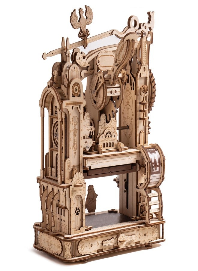 WOWOOD 3D Puzzles for Adults - Wooden Puzzles for Adults, Classic Printing Press Building Kits, Wood Puzzles - Image 1